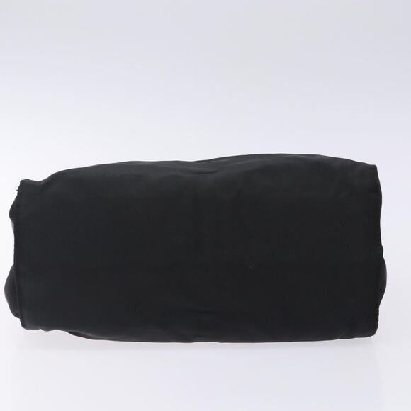 PRADA Hand Bag Nylon Black Gold - Picture 9 of 12